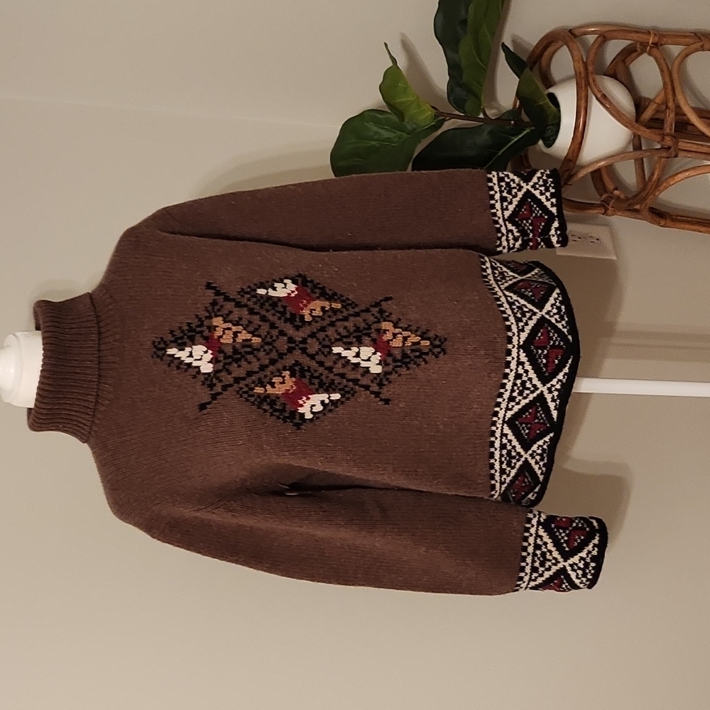 REAL wool turtleneck!
